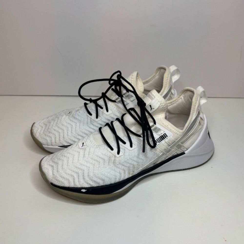 Puma Wmns Jaab XT Iridescent TZ Lace White Athletic Sneakers Shoes Lace Up - Picture 6 of 10